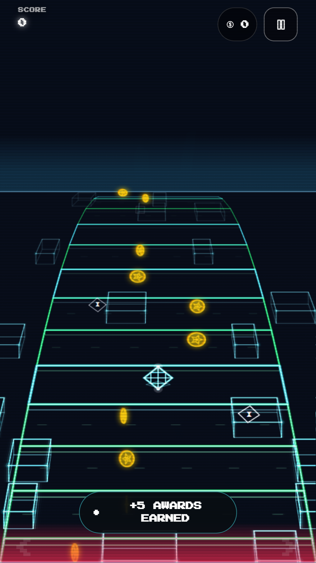 Neon Crossing 3D screenshot
