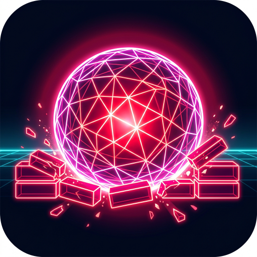 Neon Shatter 3D icon